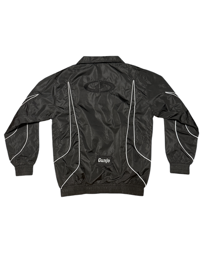Motorsport Nylon Track Jacket (Black Out)