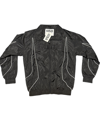 Motorsport Nylon Track Jacket (Black Out)