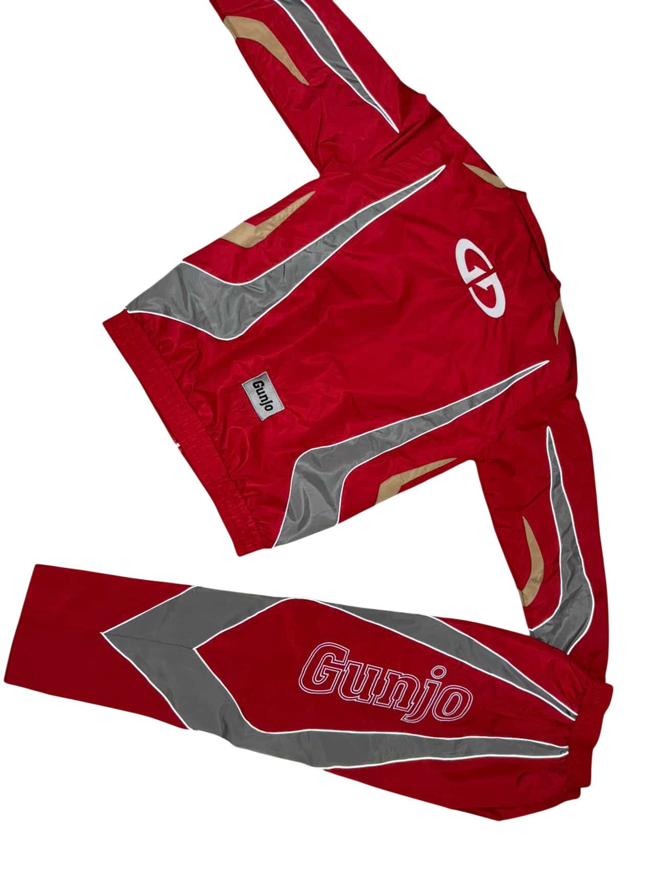 Motorsport Nylon Track Pants (Maroon)