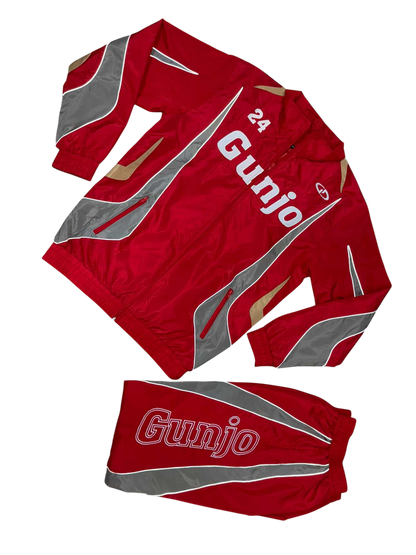 Motorsport Nylon Track Pants (Maroon)