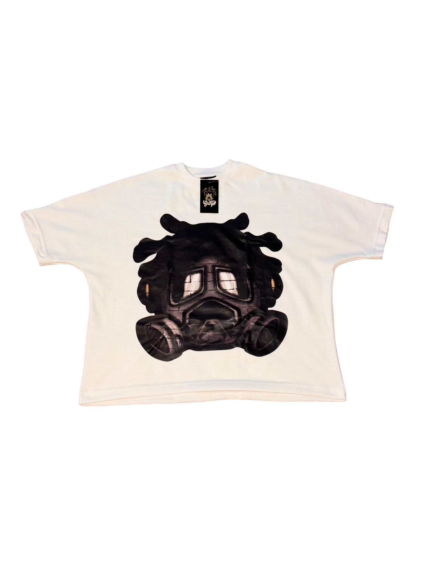 Gunjo Seamless Tee “Funny Art” (BLACK)