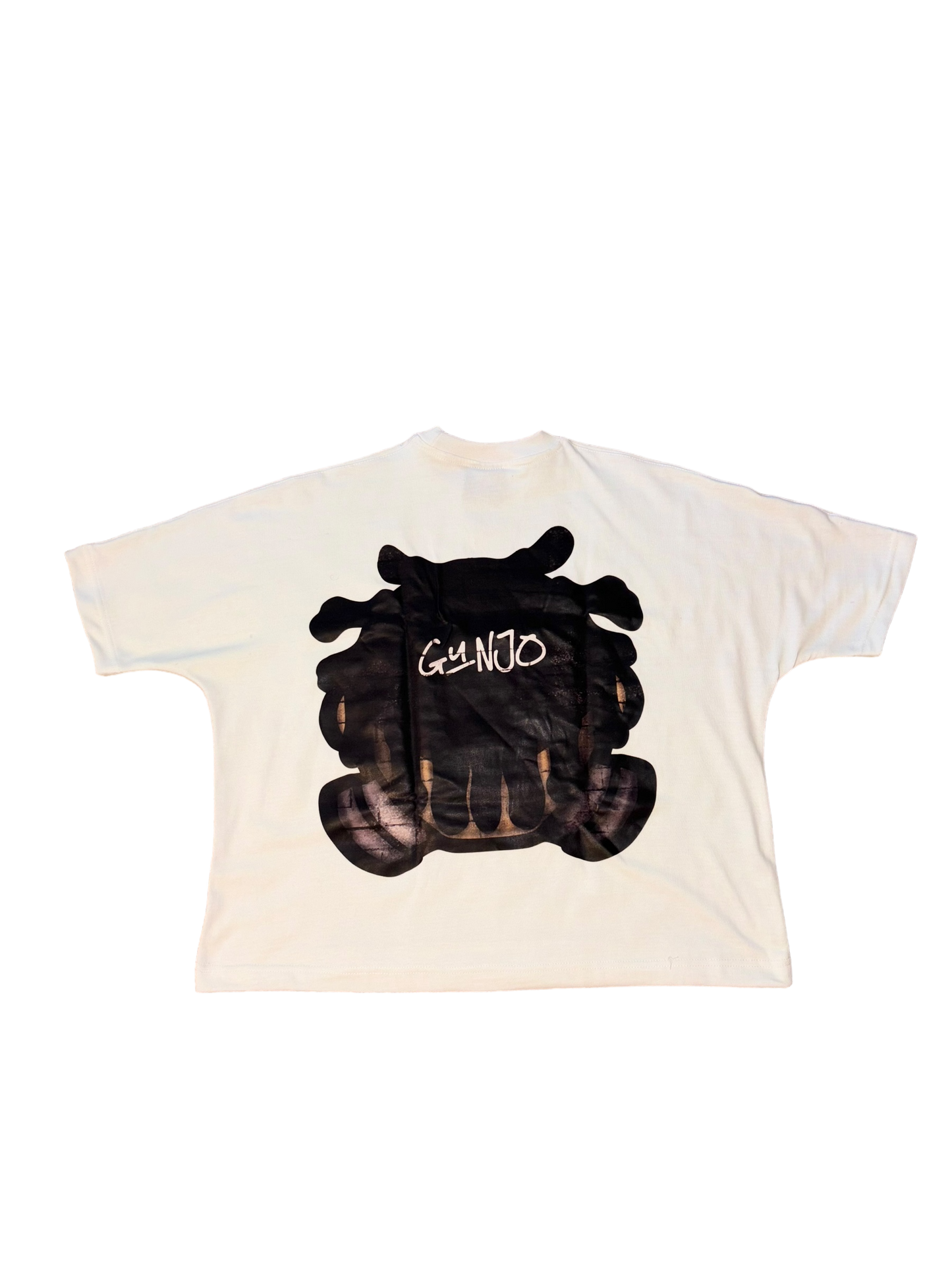 Gunjo Seamless Tee “Funny Art” (BLACK)