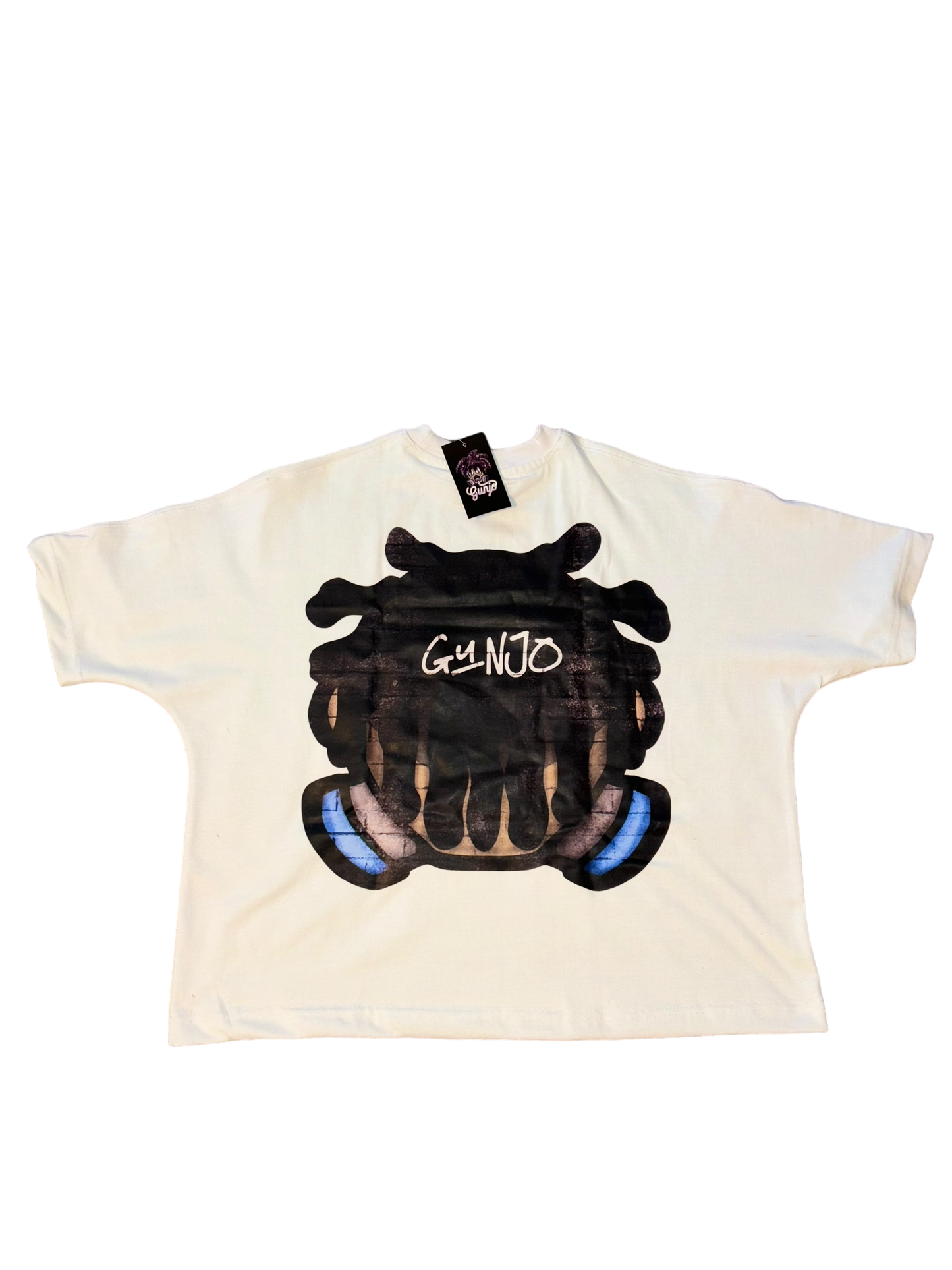 Gunjo Seamless Tee “Funny Art” (BLUE)