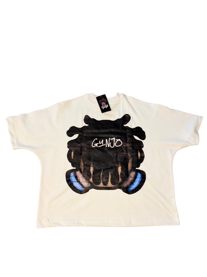 Gunjo Seamless Tee “Funny Art” (BLUE)