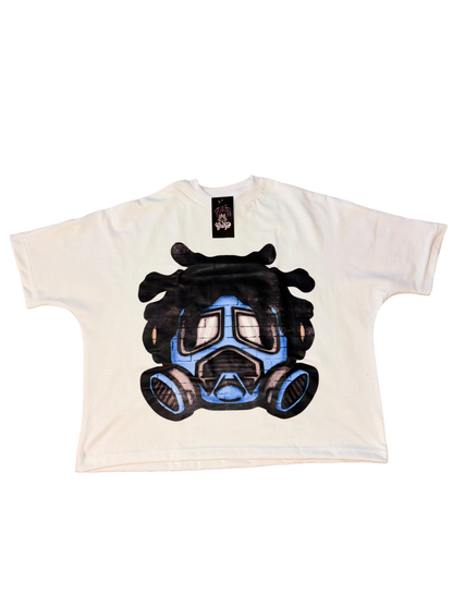 Gunjo Seamless Tee “Funny Art” (BLUE)