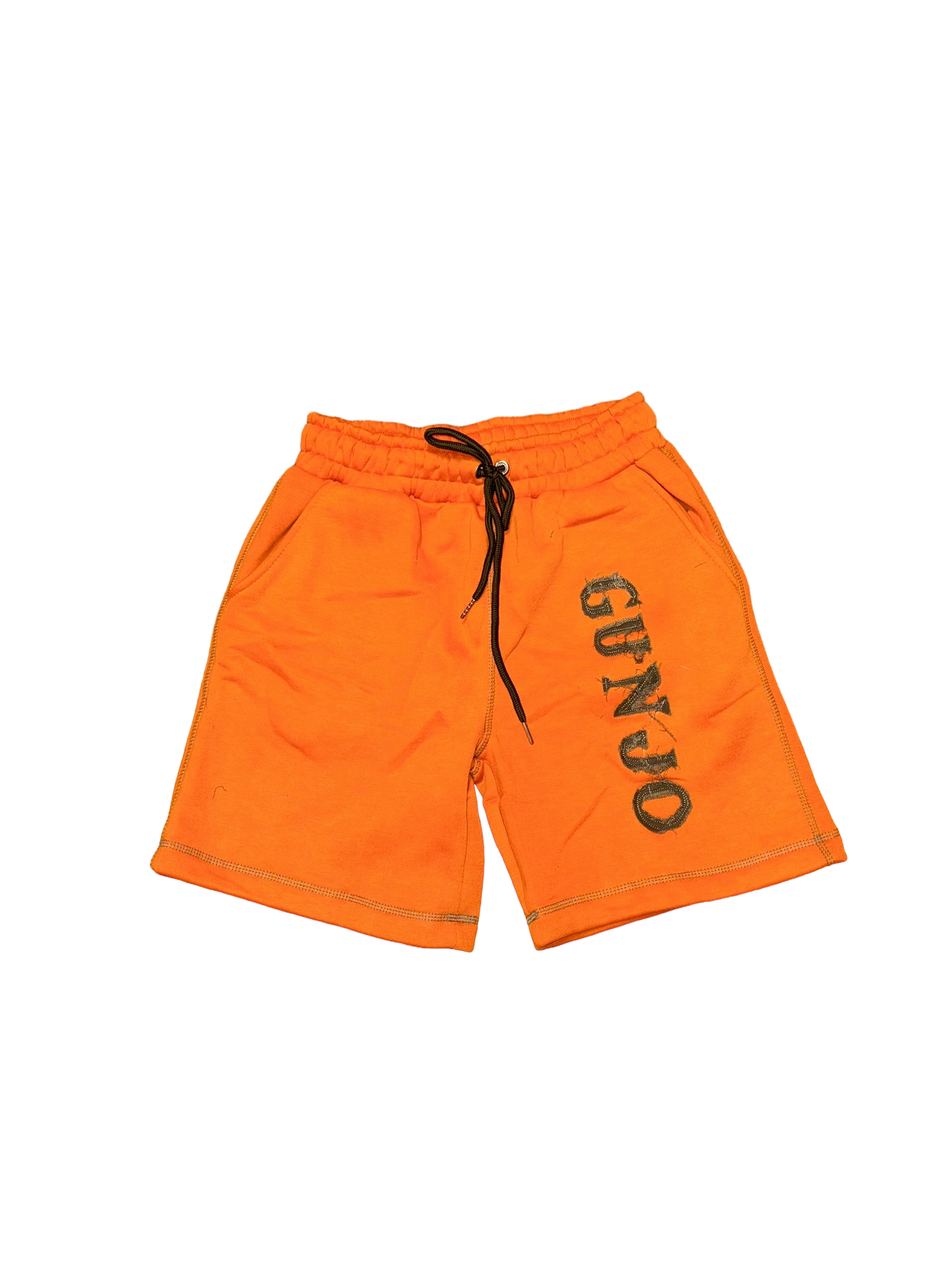 Gunjo Acid Wash Shorts (orange)