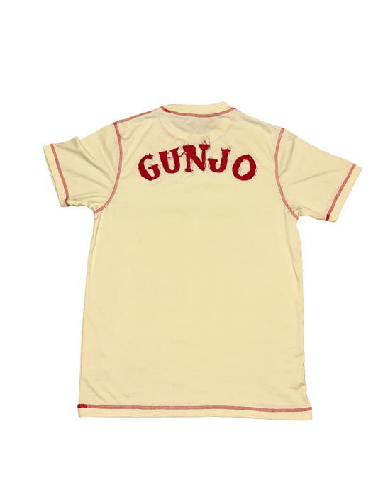 Gunjo Acid Wash Tshirt (Cream)