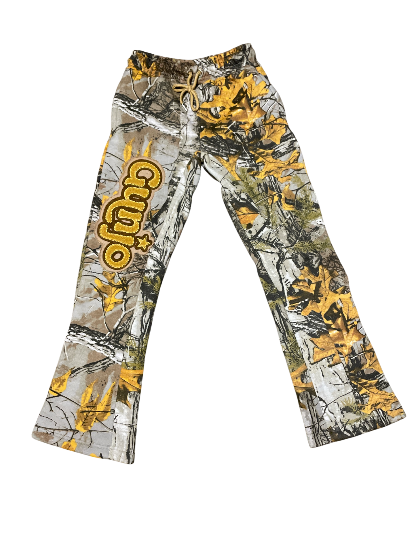 Gunjo Camo Stars Flare Joggers