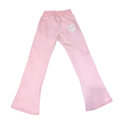 Gunjo Rhinestone Signature Joggers (Pink)