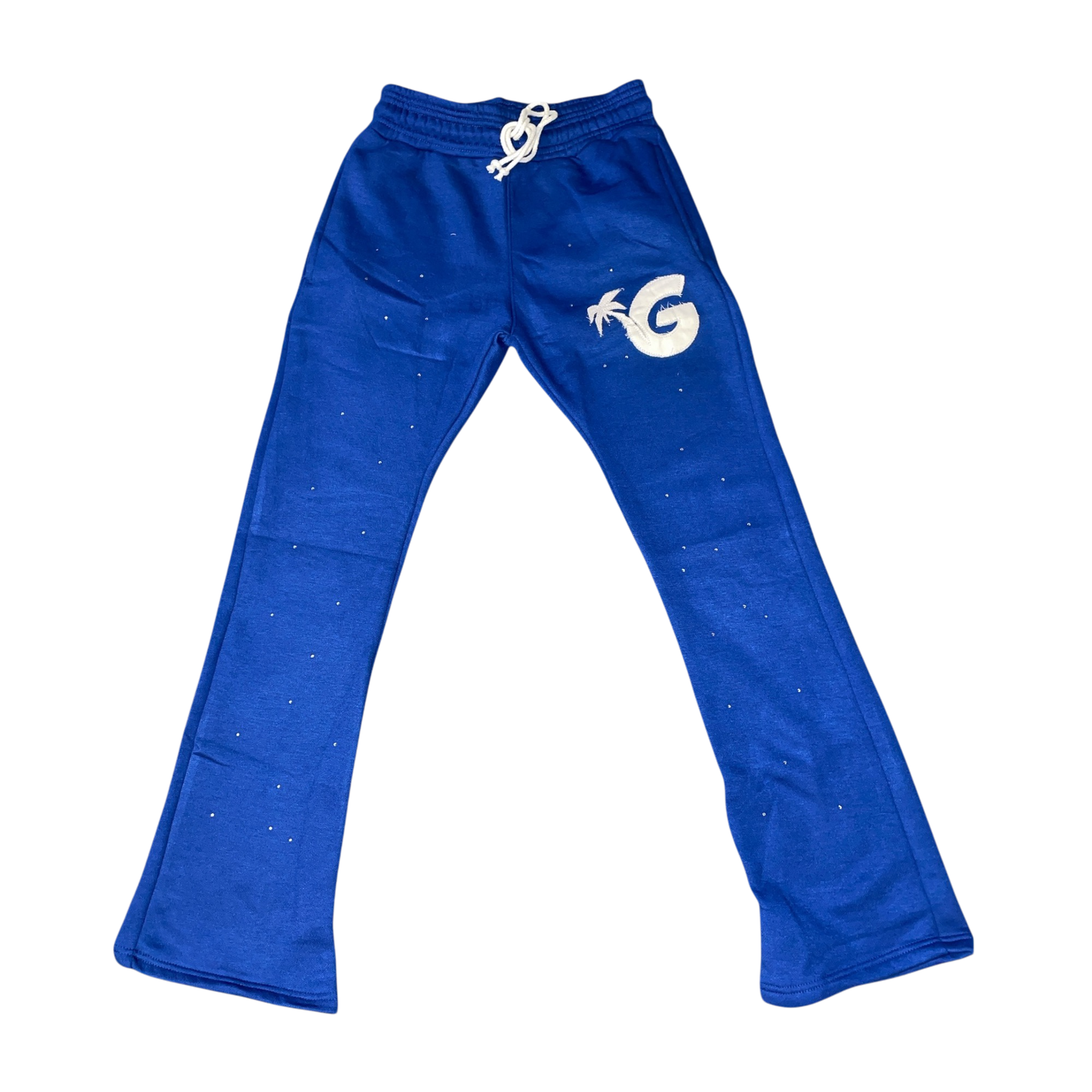 Gunjo Rhinestone Signature Joggers (Blue)