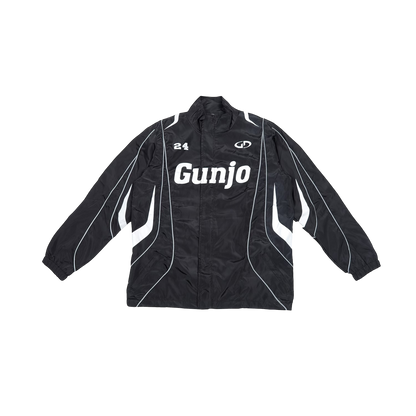 Gunjo Motorsport Nylon Track Jacket (Black)