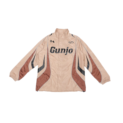 Gunjo Motorsport Nylon Track Jacket (Brown)