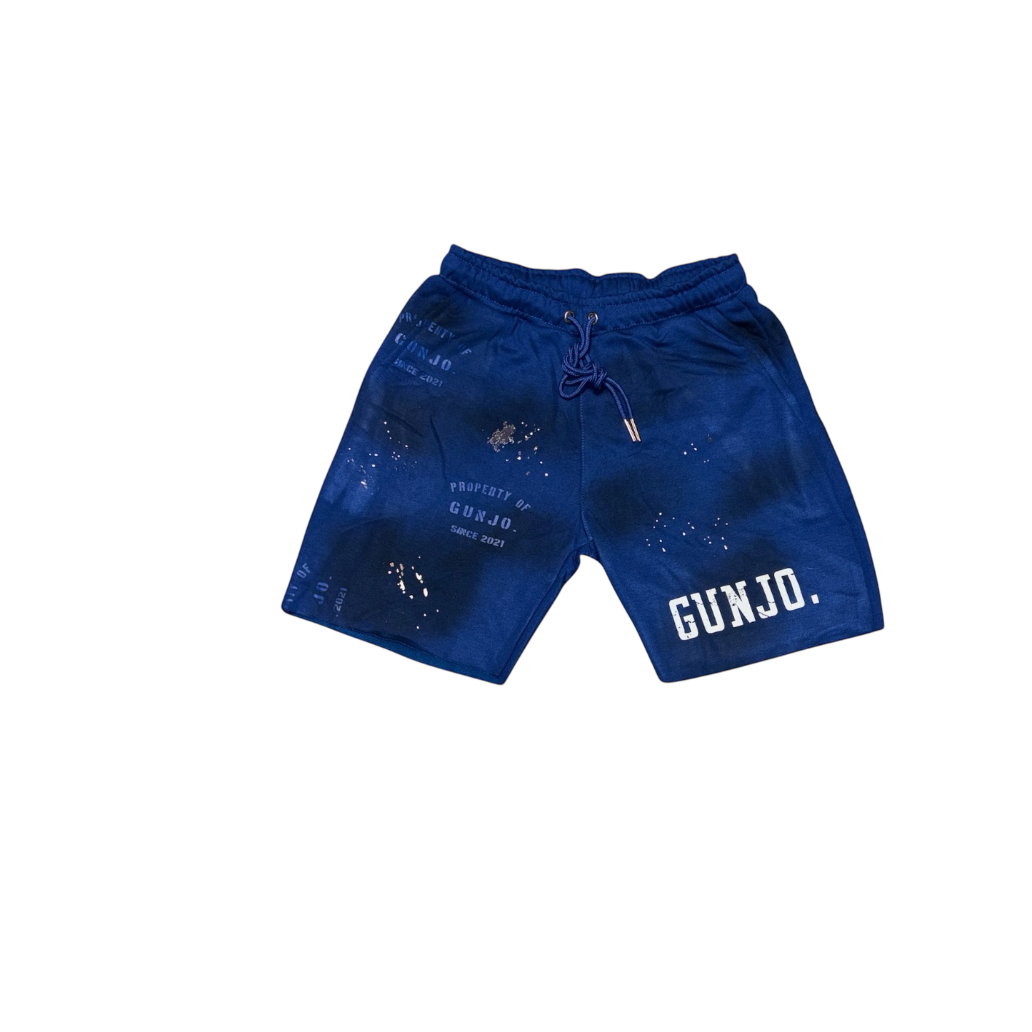 GUNJO GALLERY INSPIRED SHORTS (BLUE)