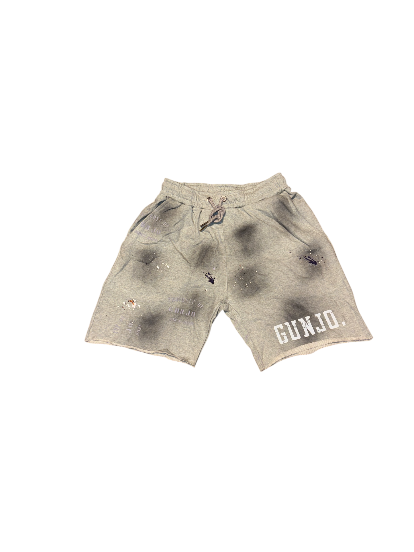 GUNJO GALLERY INSPIRED SHORTS (GREY)