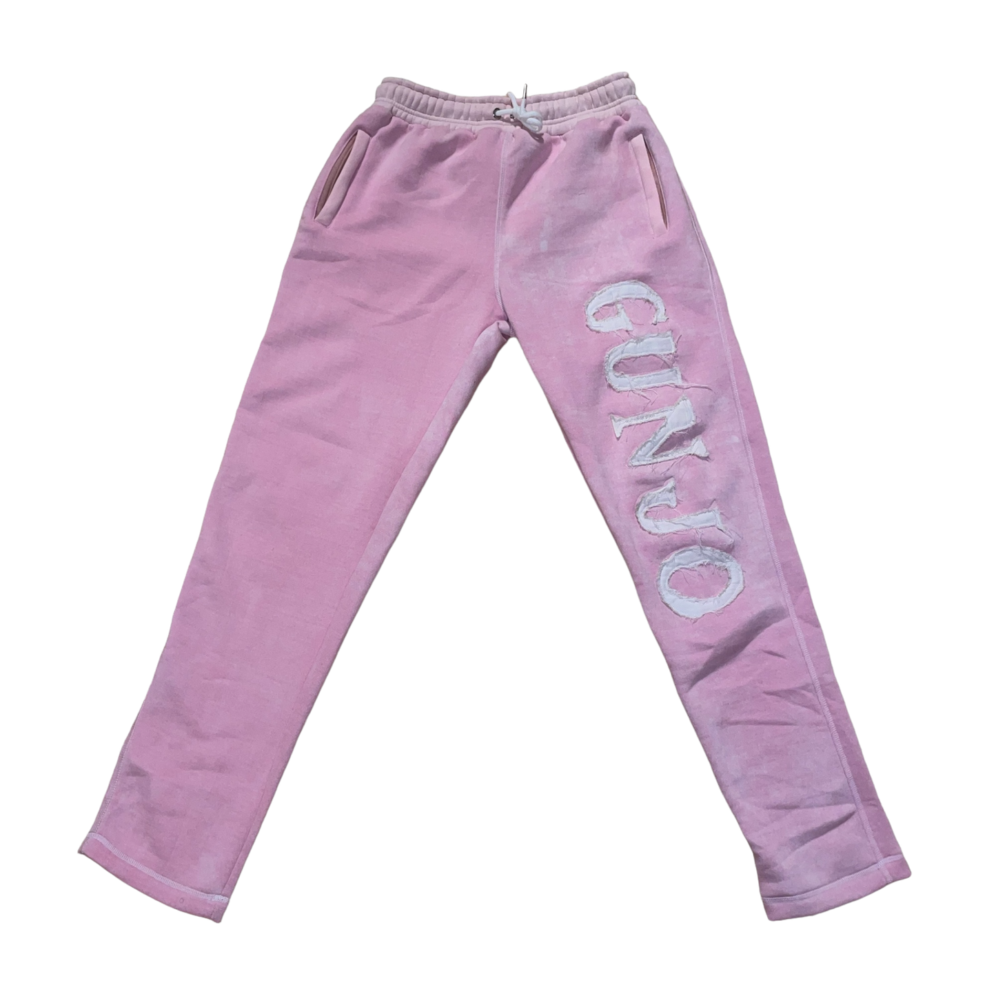 Gunjo Acid Wash Pants (Pink)