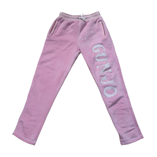 Gunjo Acid Wash Pants (Pink)