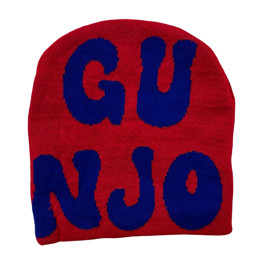 Blue And Red Gunjo Beanie