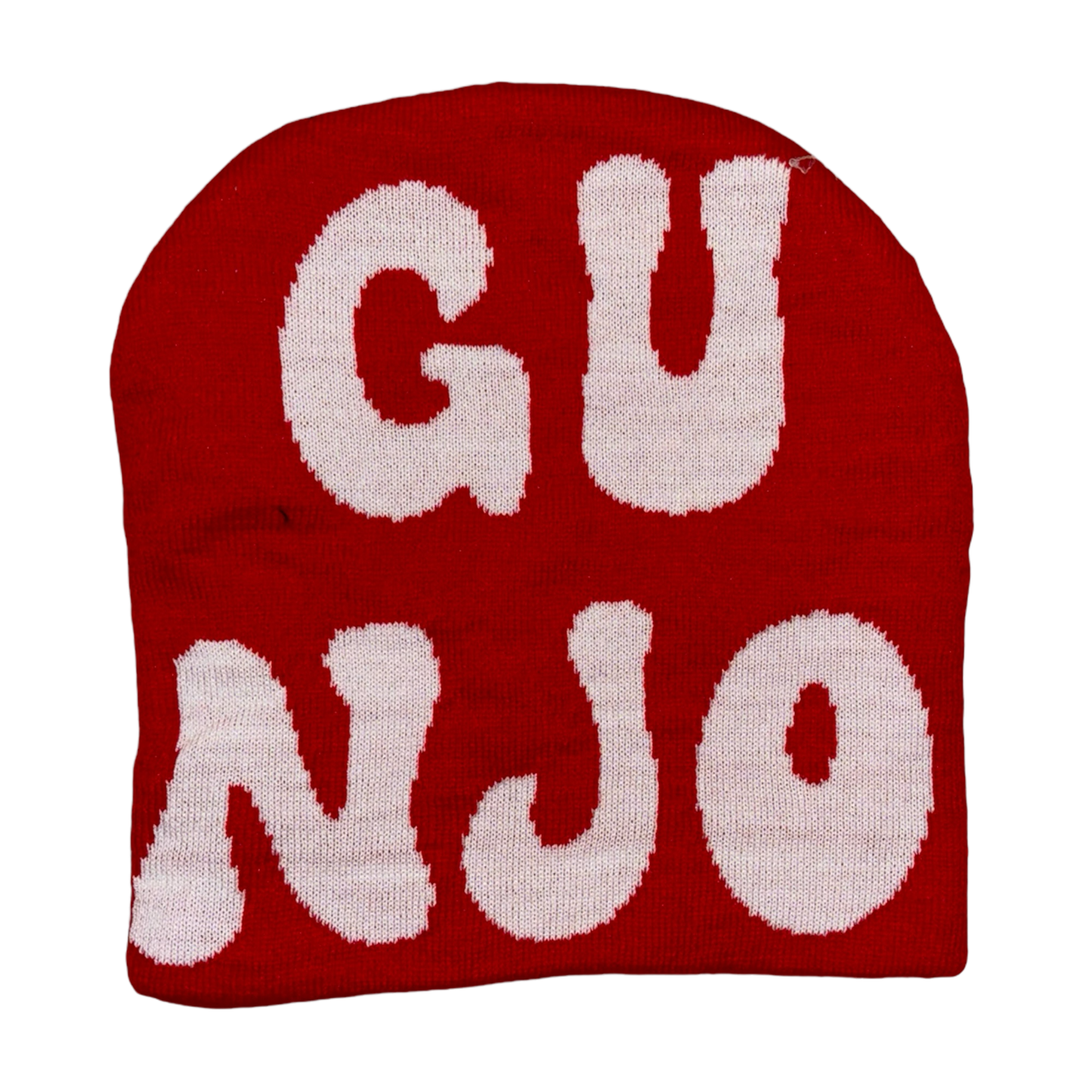 Red And White Gunjo Beanie